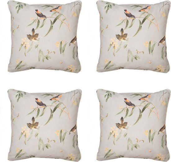 Madison Sierkussen Aria - Beige - 50x50x10cm - Set van 4