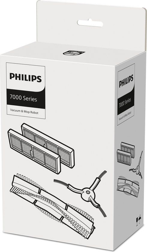 Philips HomeRun XV1473/00 Vervangingsset voor HomeRun 7000-robots - Accessoireset (4 stuks)