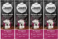 Bialetti Moka Delicato café moulu - 4x 250 gram