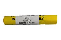 Hanfare CX25/CWHD2 Biohazard Afvalzakken voor afval, Heavy Duty, Geel (Pak van 25)