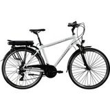 Zündapp Vélo électrique de trekking Z802 Hommes, 21 vitesses Shimano Tourney, dérailleur, moteur arrière, 536 Wh, Pedelec, vélo électrique pour femmes et hommes
