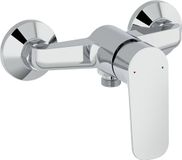 JACOB DELAFON E29843-CP wand-douchearmatuur, eengreepsmengkraan, waterbesparend, eenvoudige installatie, Oscar-chroom