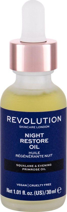 Makeup Revolution Skincare Night Restore Oil - 30ml