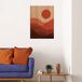 CREARREDA Moderne afbeelding van hout, woonkamer, Made in Italy, houten decoratie