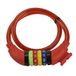 FISCHER Kabelslot voor kinderen, rood, Lengte: 60 cm