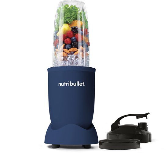 Nutribullet Exclusive Blender - 900W - Indigo Blue - Smoothie Maker with Accessories