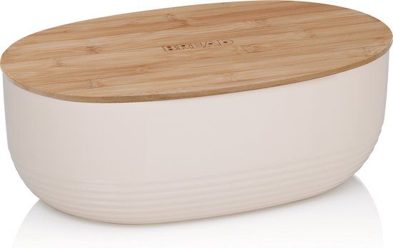 Kela Namur Broodtrommel - Beige - 12 l