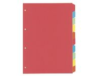 Kangaro PE410 25 Tabbladen A4 10-delig Assorti Karton