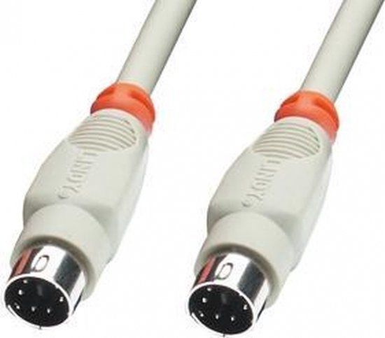 Lindy PS/2-kabel 5 m Grijs