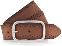 MUSTANG Leren riem Woman's Belt 3.5 W90 Cognac bruine