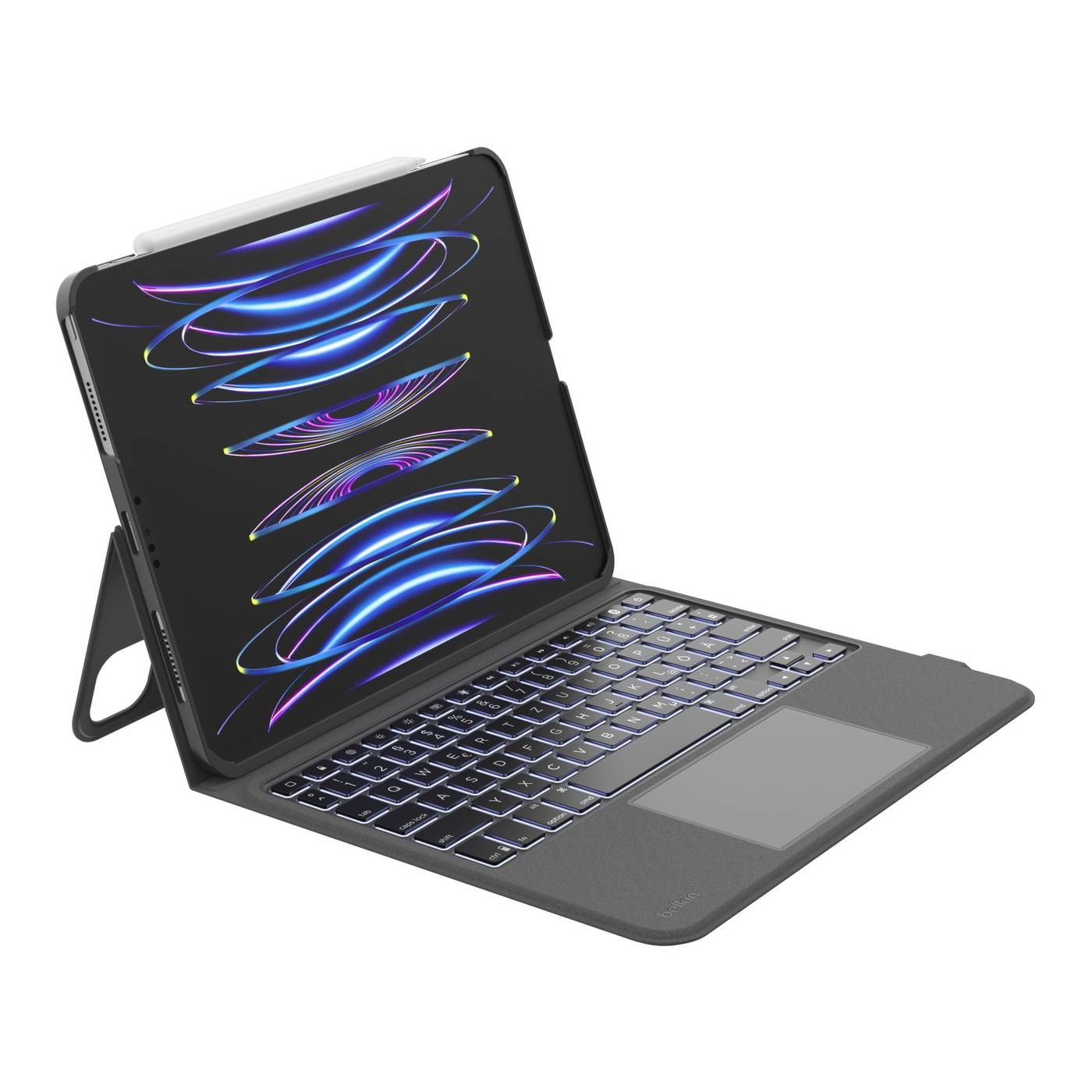 Belkin Tablettoetsenbord met BookCover Geschikt voor merk (tablet): Apple iPad Air 10.9 (4e generatie), iPad Air 10.9 (5e generatie), iPad Pro 11 (1e