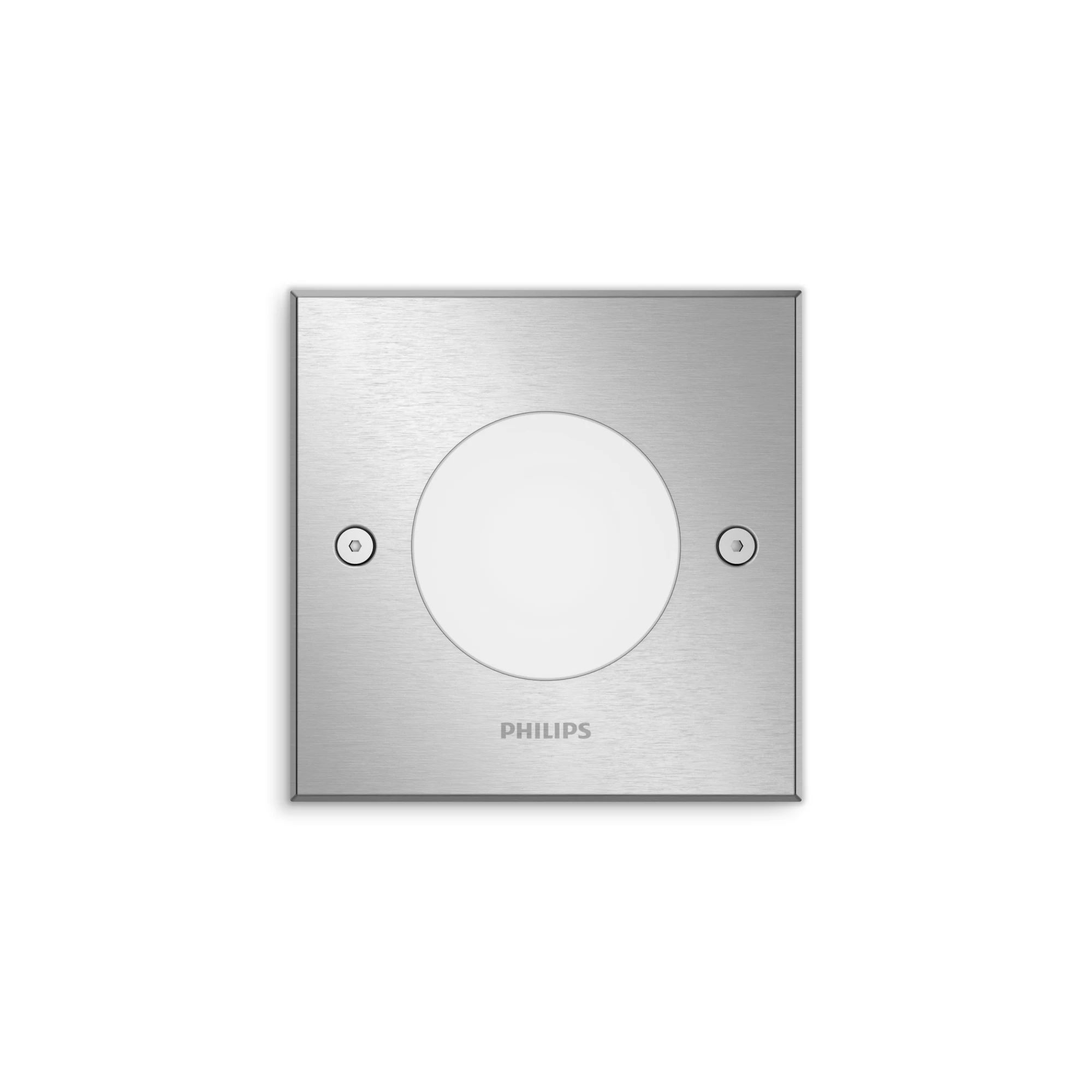 Philips Hue Philips myGarden Crust LED Grondspot - 3W - RVS - Vierkant - IP67