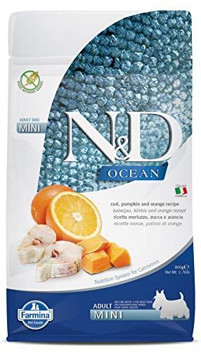 Farmina Ocean Potiron & Morue & Orange Chien Adulte Mini - 800 grammes
