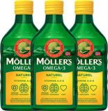 Möller's Omega-3 Levertraan Naturel - 3 x 250ml