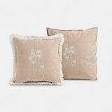 LOBERON Kussenhoes set van 2 Windlake bruin/wit