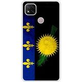 Xiaomi Redmi 9C Drapeau guadeloupe Verstevigd hoesje met sublimatie bedrukking