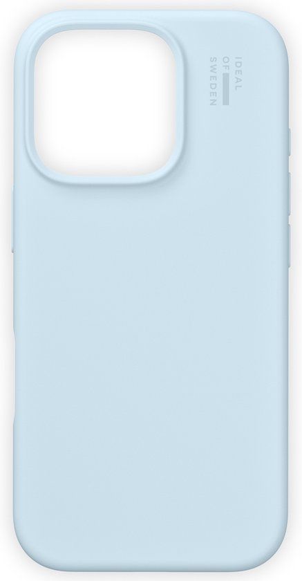 iDeal of Sweden Silicone Case geschikt voor Apple iPhone 16 Pro Max - Lichtblauw