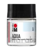 Marabu Kleurloze aqua matte vernis, 50 ml glas