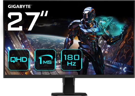 Gigabyte Gaming Monitor GS27QA 27" QHD 180 Hz