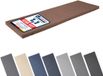 Garronda Bankkussen 120x40 cm – 4 cm dik – Waterafstotend & UV-bestendig – Bruin