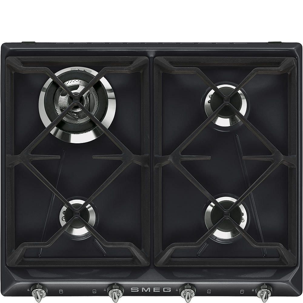Smeg Victoria SR964NGH - 60 cm Gas Cooktop - Black