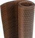 vidaXL Balkonscherm 500x100 cm poly rattan bruin en zwart
