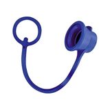 RIEGLER 107748-242.97 Stofkap, PVC, voor stekker NW 12,5, Serie B, 1 stuk
