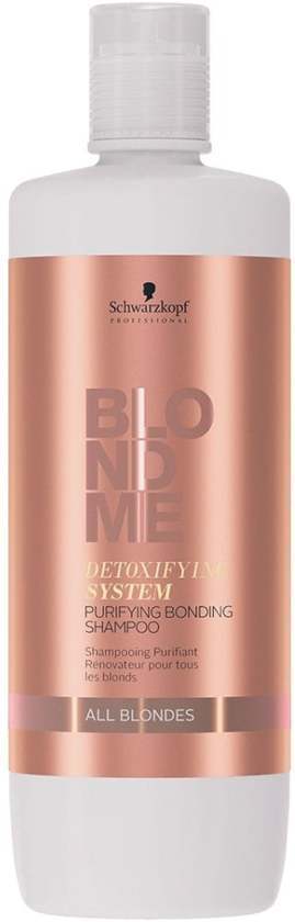 Schwarzkopf Blond Me Detoxifying System Purifying Bonding Shampoo 1000ml