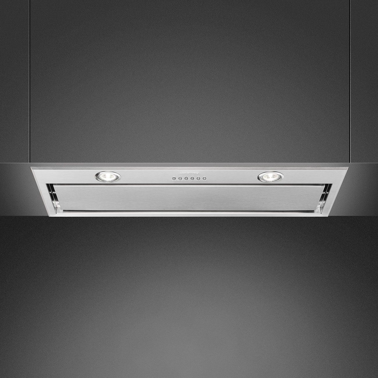 Smeg KSEG78PXE Inbouw afzuigkap - Roestvrijstaal - 544 m³/uur