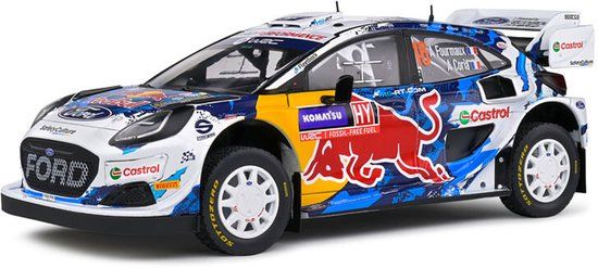 Solido Ford Puma Rally 1 Rally Sweden '24 #16 Fourmaux/Coria 1:18