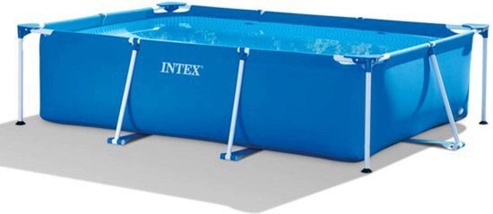 Intex Zwembad Metal Frame Pool 300x200x75 cm + afdekhoes