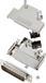 encitech D45PK-M-25-HDP44-W-K 6355-8057-03 D-sub male connectorset 45 ° Aantal polen: 44 Soldeerkelk 1 stuk(s)