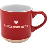 GRUSS & CO Espressotasse Motiv Herzensmensch, 10 cl