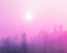 Komar Muurfoto | City Dusk | Poster, foto, woonkamer, slaapkamer, decoratie, kunstdruk | zonder lijst | P118-50x40 | Formaat: 50 x 40 cm