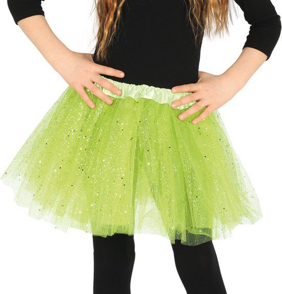 Fiestas Guirca - Tutu groen kindermaat - One size - Unisex