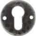 Gedotec Rosace PZ INNSBRUCK en fer forgé, ronde Ø 52 mm