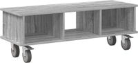 Sonoma meuble TV 100 x 35 x 35 cm gris bois transformé