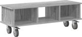 Sonoma meuble TV 100 x 35 x 35 cm gris bois transformé