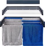 Foxydry Hide 101 cm - étendoir mural - anthracite