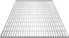 Panneau de grille galvanisé - argent - 1100x1000mm - capacité de charge 1100kg