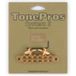 TonePros T 3 BP G Locking Nashville TOM gitaarbrug goud