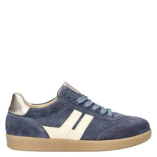 Gabor suède sneakers blauw