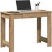 Maison Exclusive - Bureau, chêne artisanal, 100x45x75 cm, panneau de particules