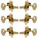 Grover V97G Originele Sta-Tite Machine Hoofd, Verticaal - Gitaar Machine Heads, 3 + 3 - Goud