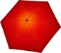 doppler Carbonsteel Mini Slim Fusion Red / Yellow paraplu