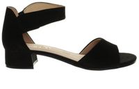 Caprice Dames Sandalen Zwart Suède Hak 3 cm Maat 39