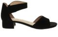 Caprice Dames Sandalen Zwart Suède Hak 3 cm Maat 39