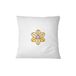 Bona Basics Decoratieve kussenhoes Wit 45x45 cm