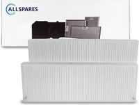 AllSpares WTW-Filter (set van 2) Filterklasse G4/F7 geschikt voor Zehnder ComfoAir Q350 / Q450 / Q600 (500x160x23mm)