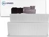 AllSpares WTW-Filter (set van 2) Filterklasse G4/F7 geschikt voor Zehnder ComfoAir Q350 / Q450 / Q600 (500x160x23mm)
